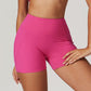 Breathable High-Waisted Quick-Dry Yoga Shorts