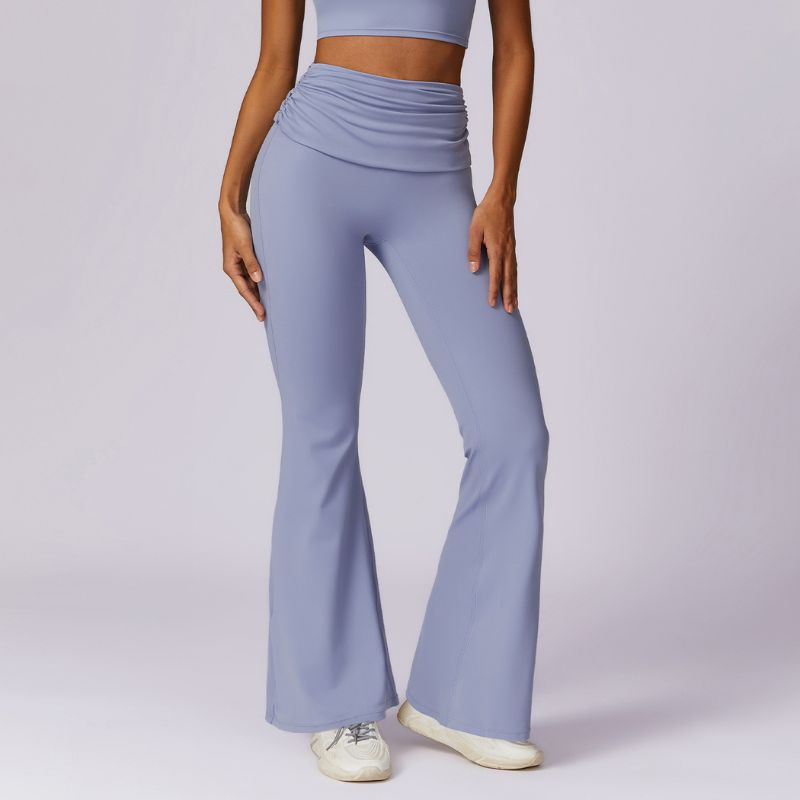 Quick-drying hip lift yoga wide-leg pants