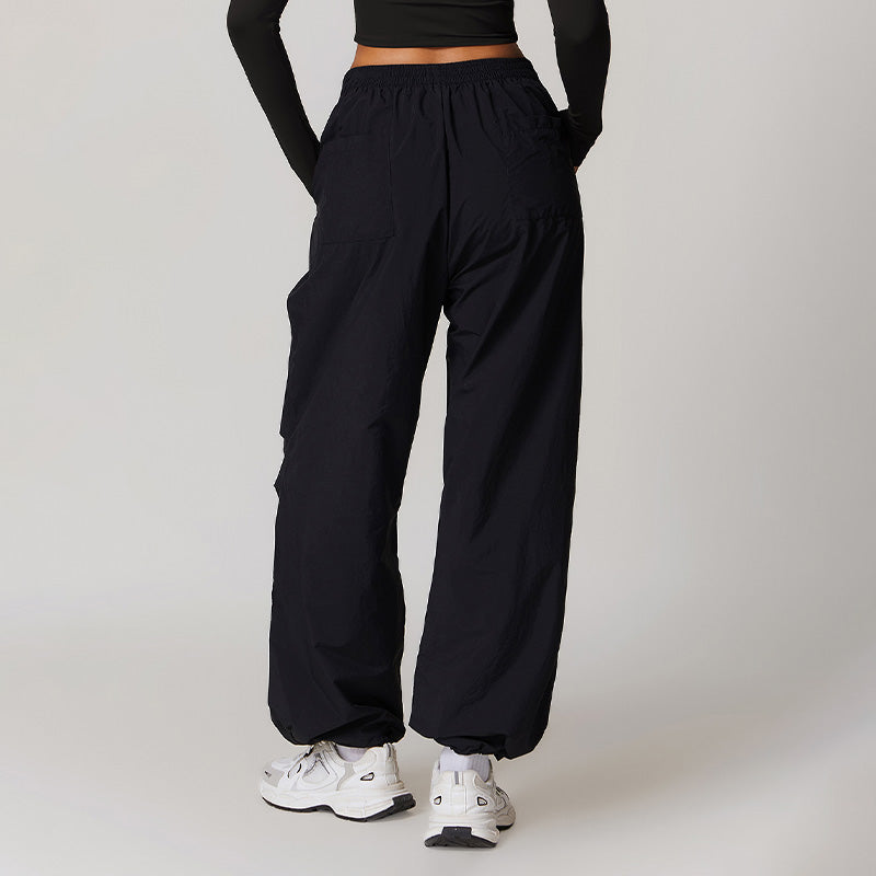 Drawstring Lightweight and Breathable Overalls Sports Pants