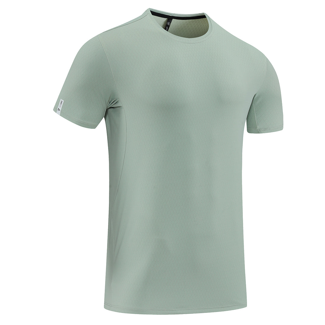 Men's breathable training short-sleeved top