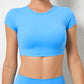 Tight-fitting quick-drying sports yoga tank top