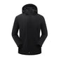 Removable Hooded Zipper Front Outdoor Warm Jacket