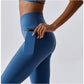 High-waisted butt-lifting sports yoga pants