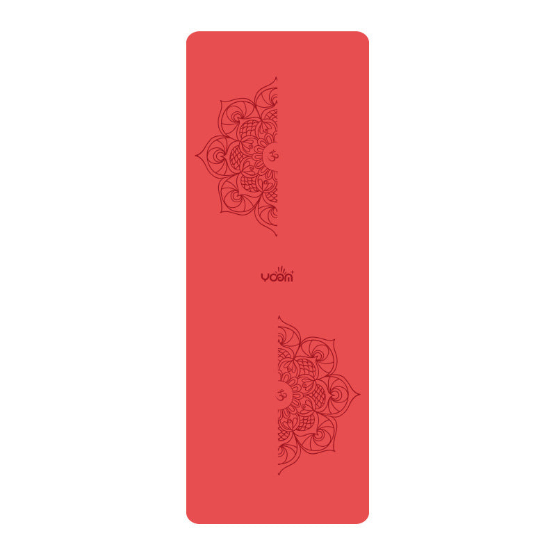 Double-sided non-slip PU rubber yoga mat