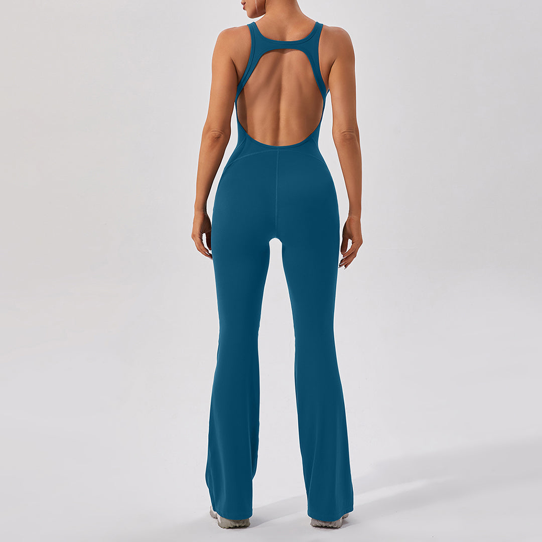 Tight-fitting dance movement yoga jumpsuits