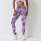 Tie-dye seamless high-rise hip lift Leggings