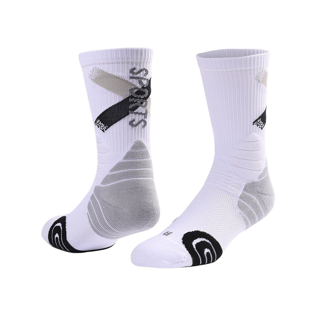 Practical Training Mid-calf Compression Sports Socks