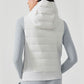 Autumn and Winter Lightweight Slim-fit Hooded Down Vest