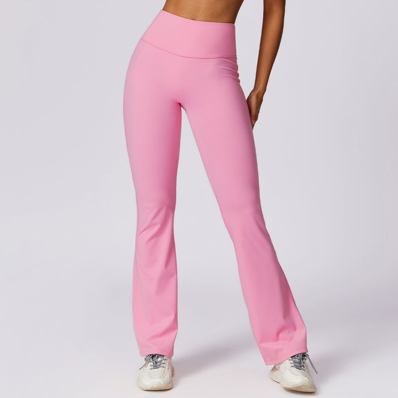 Wide-legged skinny hip-lifting casual sweatpants