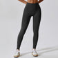 Seamless high waist running leggings