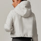 Hoodie Warm Thickened Long Sleeves Down Jacket Coat