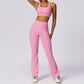 Quick-drying skinny bra & long pants sport sets