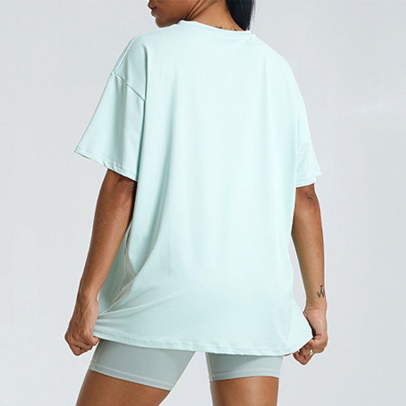 Ultra-Soft Breathable Loose Quick-Dry Short Sleeve T Shirt Top