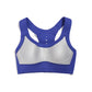 One-piece breathable spiral sports bra