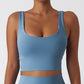 3/4 cup wide straps sports bra