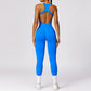 Beautiful back seamless yoga jumpsuit