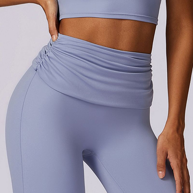 Quick-drying hip lift yoga wide-leg pants