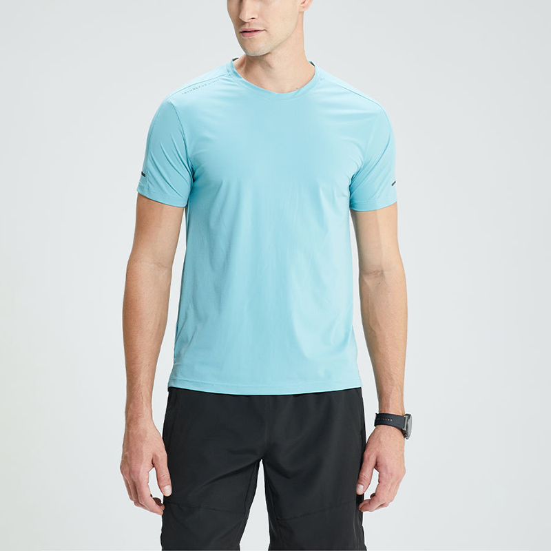 Quick Drying Ice Silk Sports Short Sleeved T-shirts