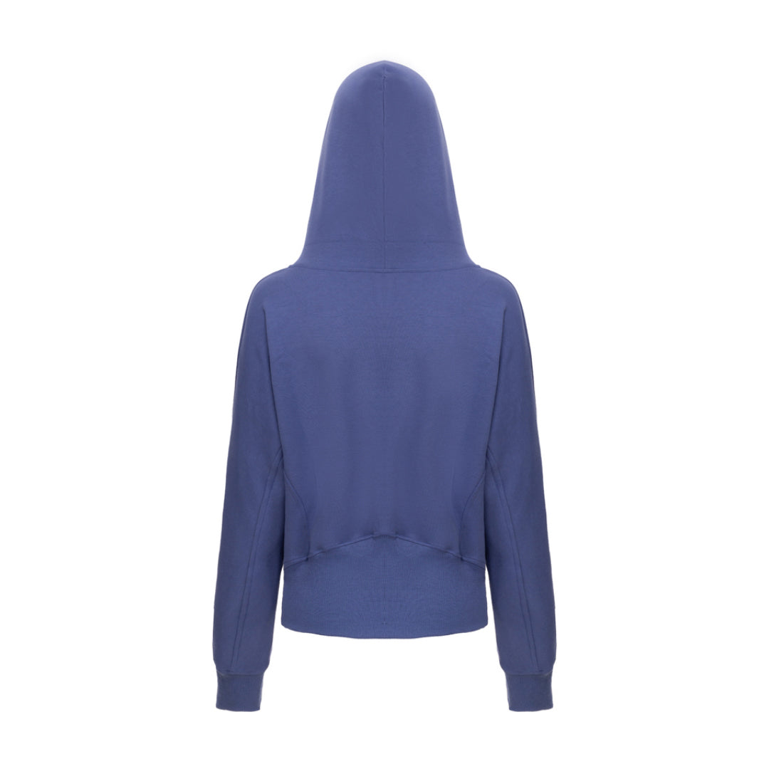 Casual Half Zip Drawstring Sports Hooded Jacket