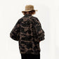 Outdoor camouflage drawstring sports jacket