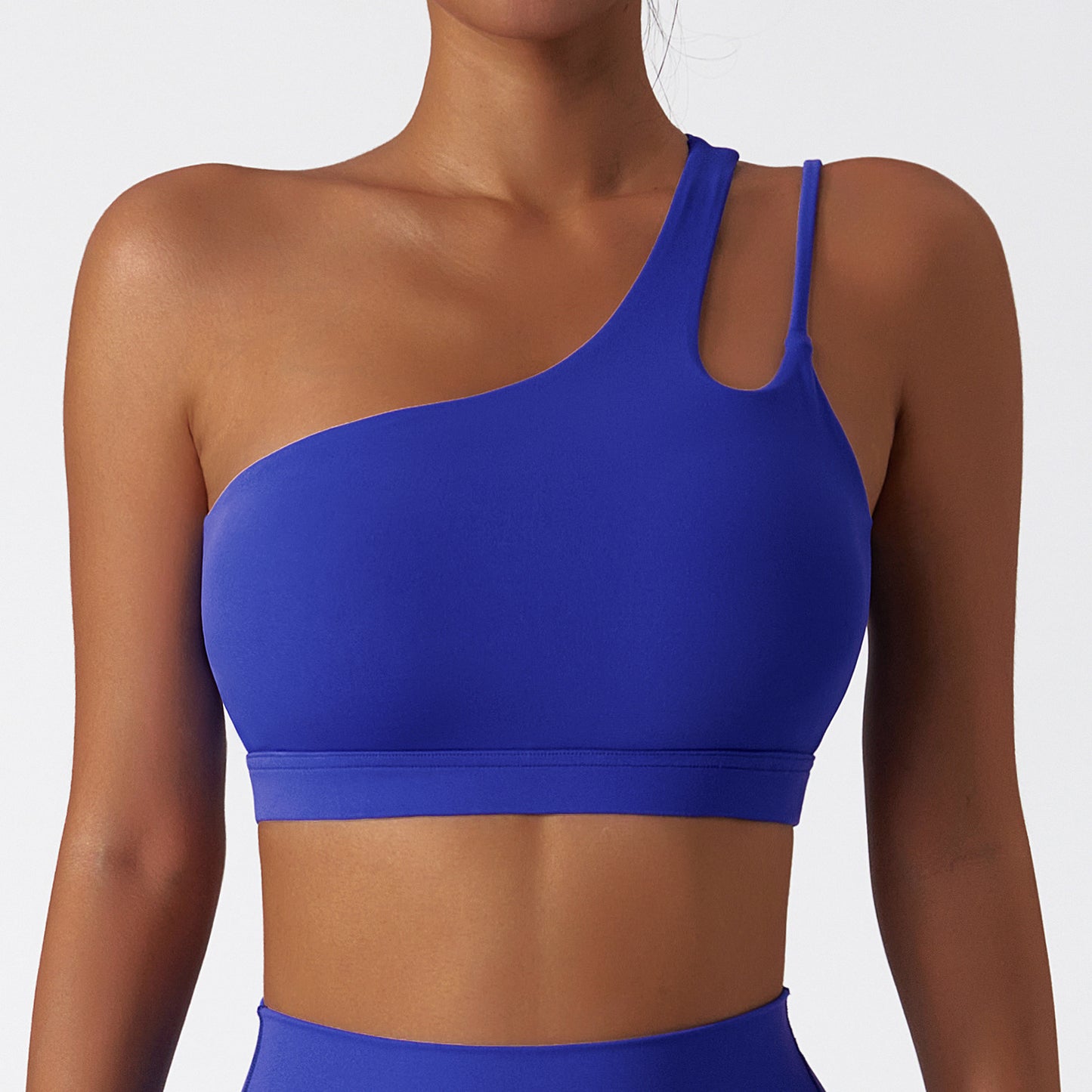 Irregular cross-body straps Sport Bra