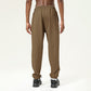 Men's casual and loose drawstring sports pants