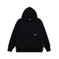 Solid color plus velvet hoodie