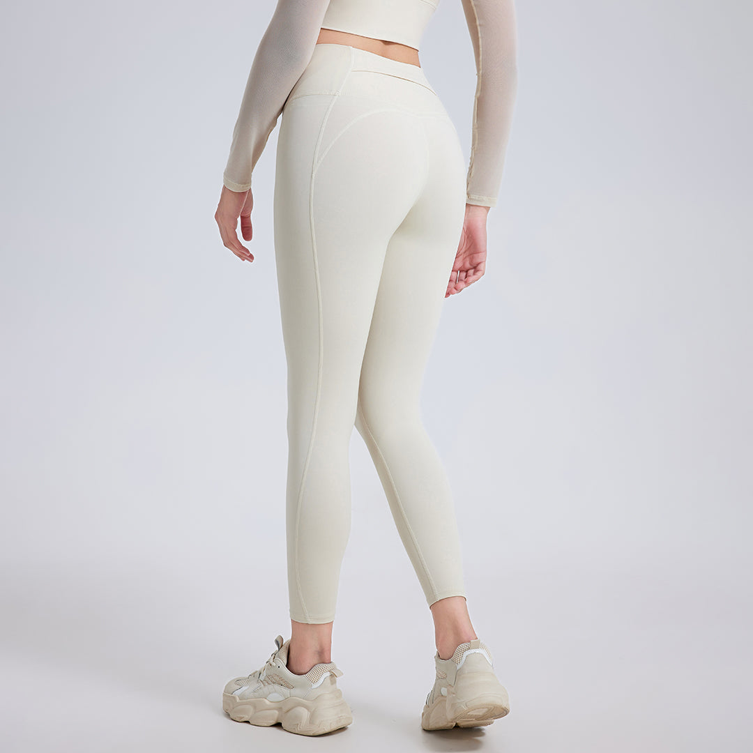 High-waisted hip-lift sports quick-drying leggings