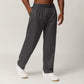 Pure cotton straight men's sports and leisure outdoor hiking sweatpants