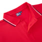 Men's cotton-trimmed polo shirt