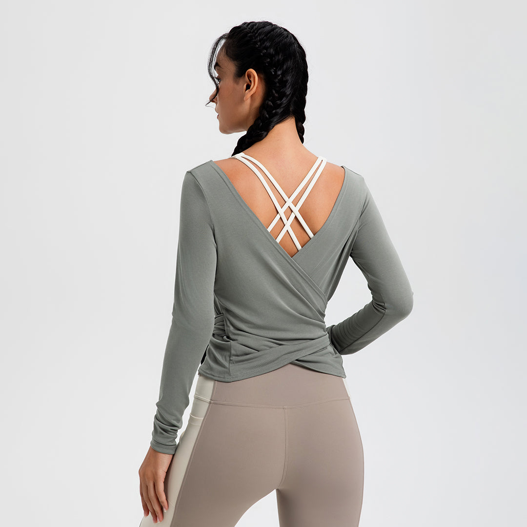 Fall/Winter long-sleeved sports running top