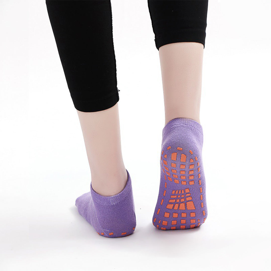 Chaussettes de sol respirantes Chaussettes antidérapantes pour sports de yoga