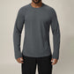 Men's round neck sports casual outdoor long sleeves