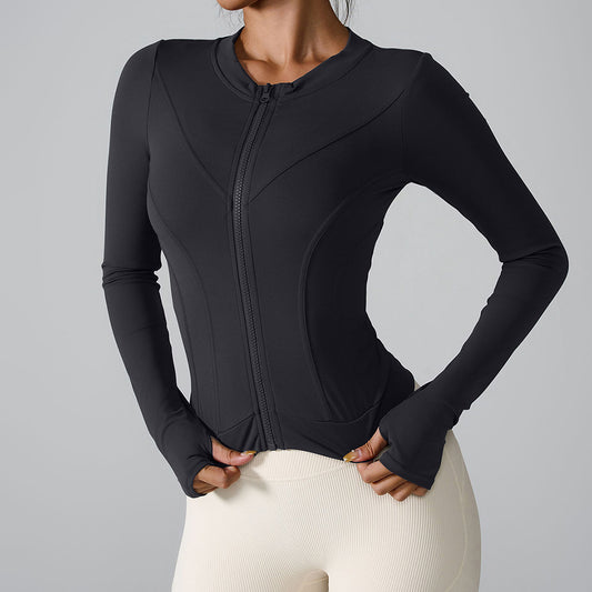 Yoga wear sports quick-drying long sleeve top
