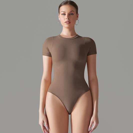 Short-sleeved bodysuit