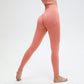 Solid color hip lift high waist sports yoga leggings