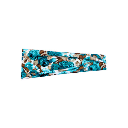 Wide Edged Printed Yoga Headscarf