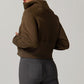 Fleece stand collar thickened warm Sweatshirts