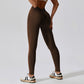 Seamless high waist running leggings