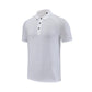 Men's breathable running polo shirt