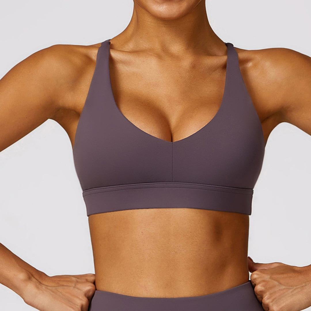 Running quick-drying shockproof sports bras