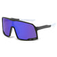 Cycling Mirror Outdoor Sports One-Piece Large Frame Sunglasses