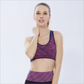 soutien-gorge de sport teint en color block