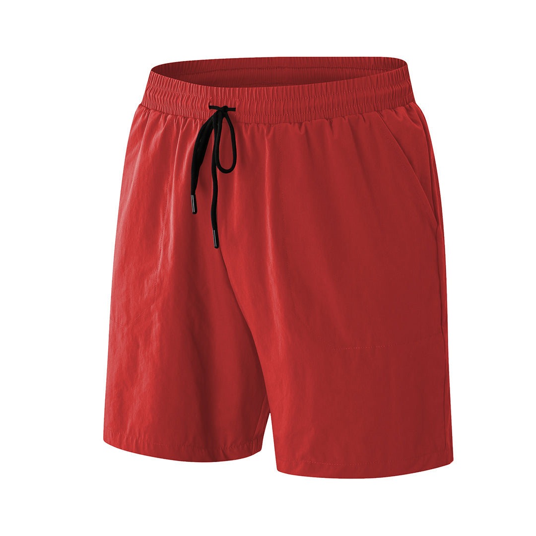 Men's drawstring loose sports shorts