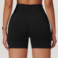 Seamless Quick-Dry High-Waisted Sport Shorts