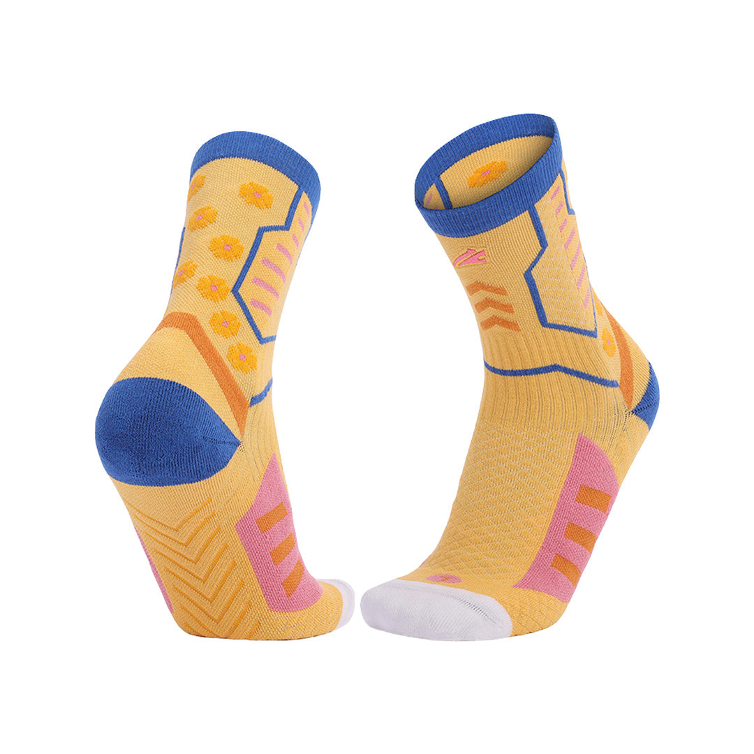 Sweat-Absorbent Breathable Mid-Calf Basketball Socks