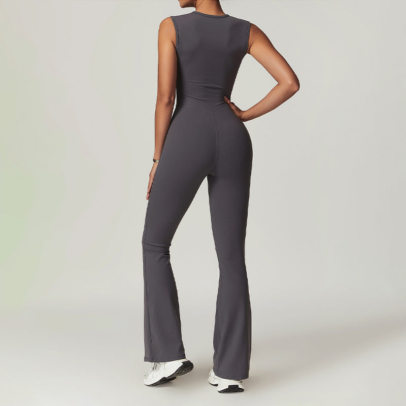 Sports one-piece tight casual fitness jumpsuits