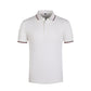 Men's summer trimmed sports polo shirt