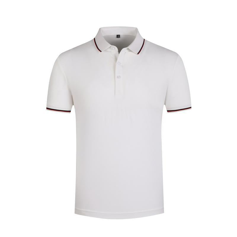 Men's summer trimmed sports polo shirt