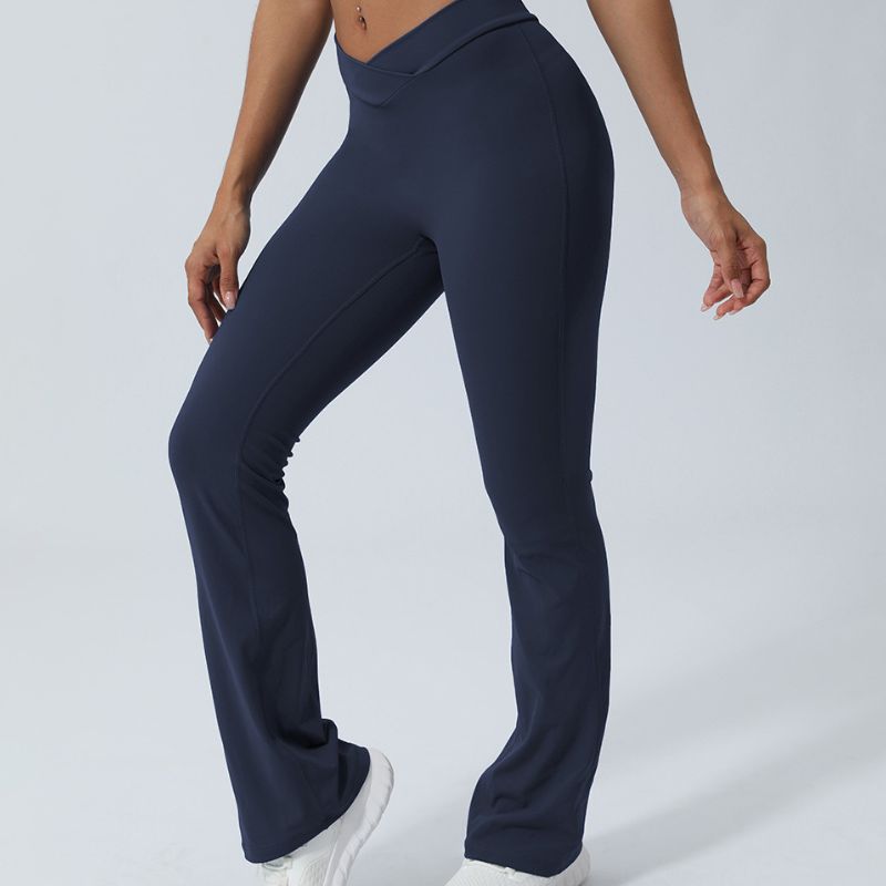 Crossover V-shaped quick-drying sport pants